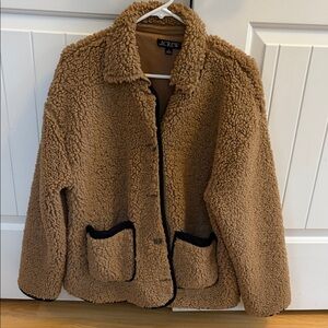 J. Crew Women's Brown Teddy Jacket